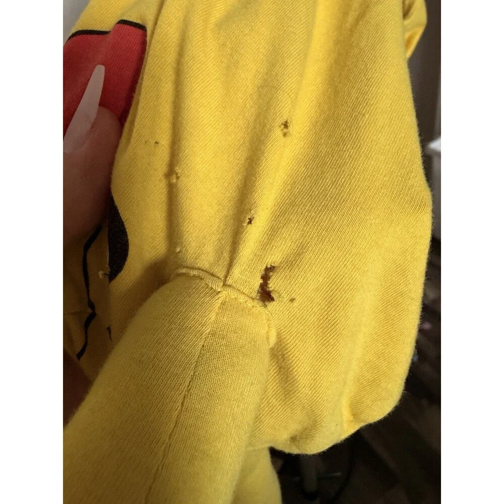 Vintage Pokemon Pikachu Hooded Dress Adult Size Small